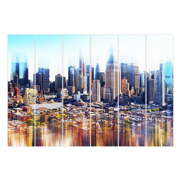 Panelgardiner Manhattan Skyline Urban Stretch
