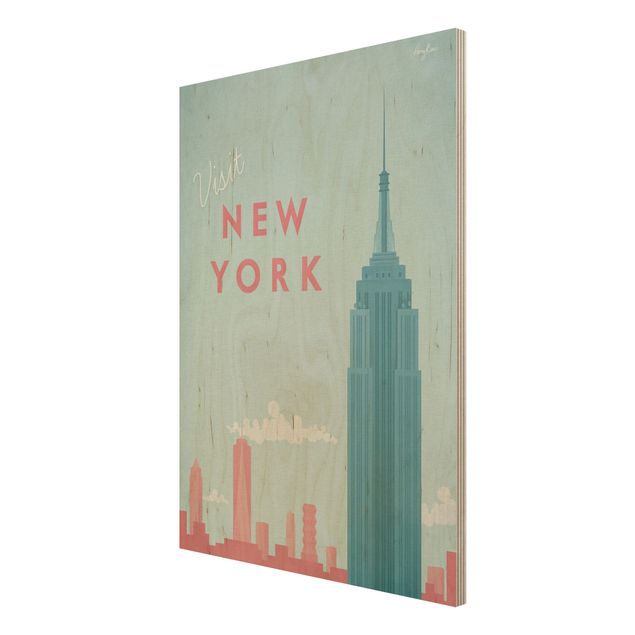 Tavlor Henry Rivers Travel Poster - New York