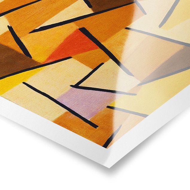 Tavlor konstutskrifter Paul Klee - Harmonized Fight