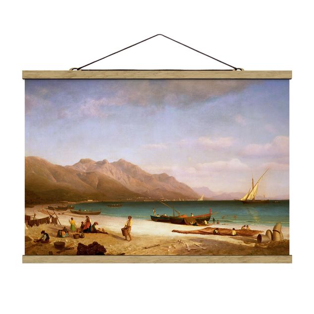 Konstutskrifter Albert Bierstadt - Bay of Salerno