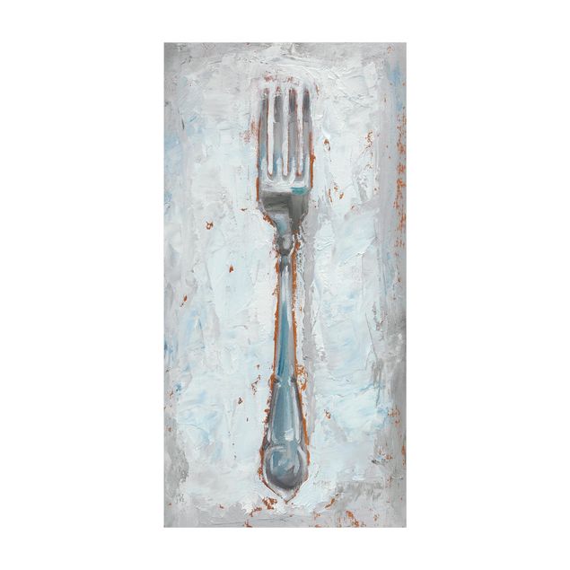 grå matta Impressionistic Cutlery - Fork