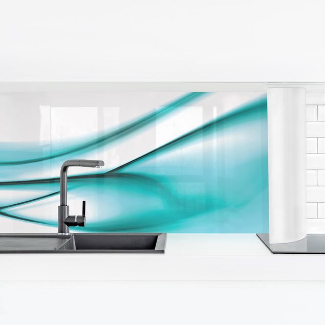 Küchenrückwand - Turquoise Design