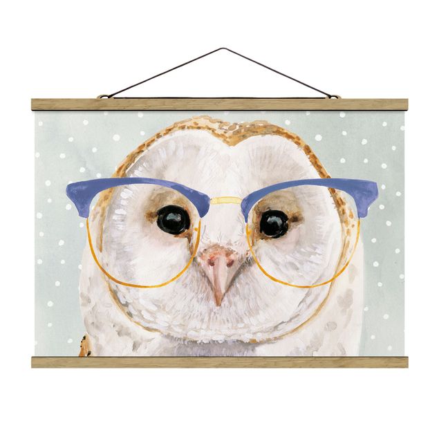Tavlor Animals With Glasses - Owl