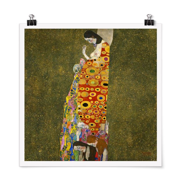 Konstutskrifter Gustav Klimt - Hope II