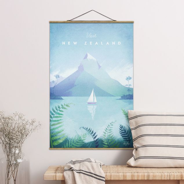 Tavlor Australien Travel Poster - New Zealand