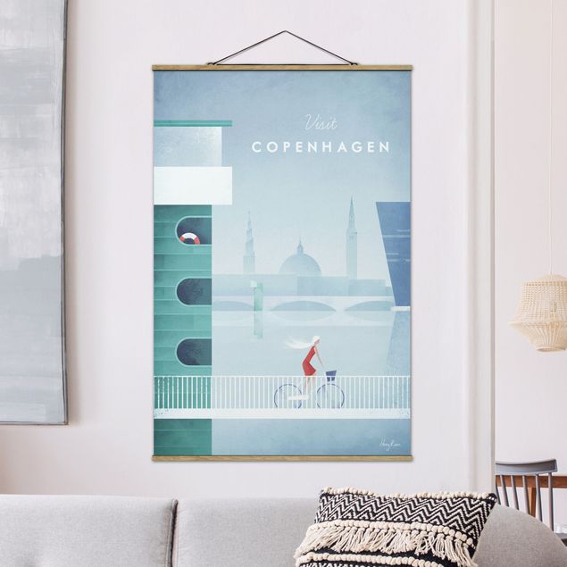 Kök dekoration Travel Poster - Copenhagen