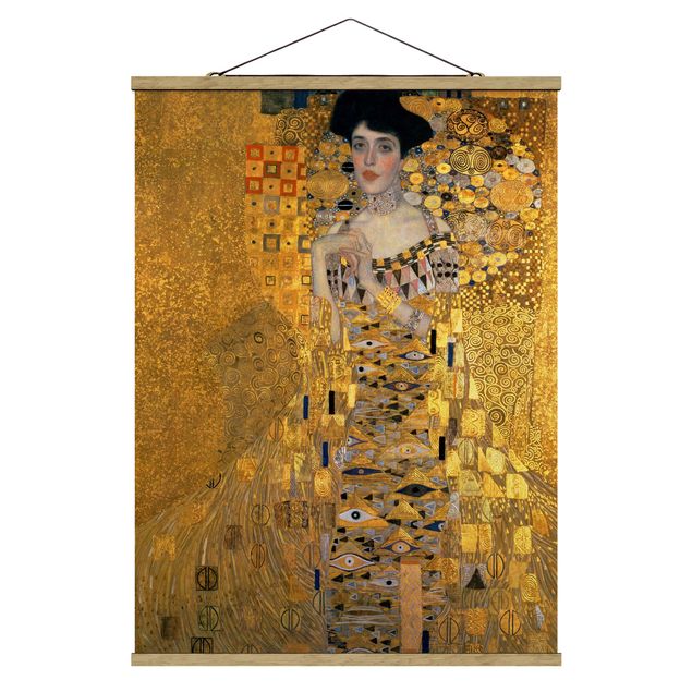 Konststilar Gustav Klimt - Portrait Of Adele Bloch-Bauer I