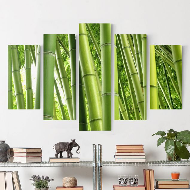 Kök dekoration Bamboo Trees