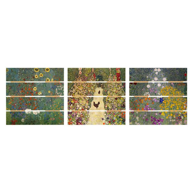 Konststilar Gustav Klimt - In The Garden