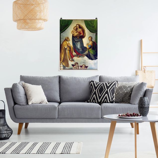 Kök dekoration Raffael - The Sistine Madonna