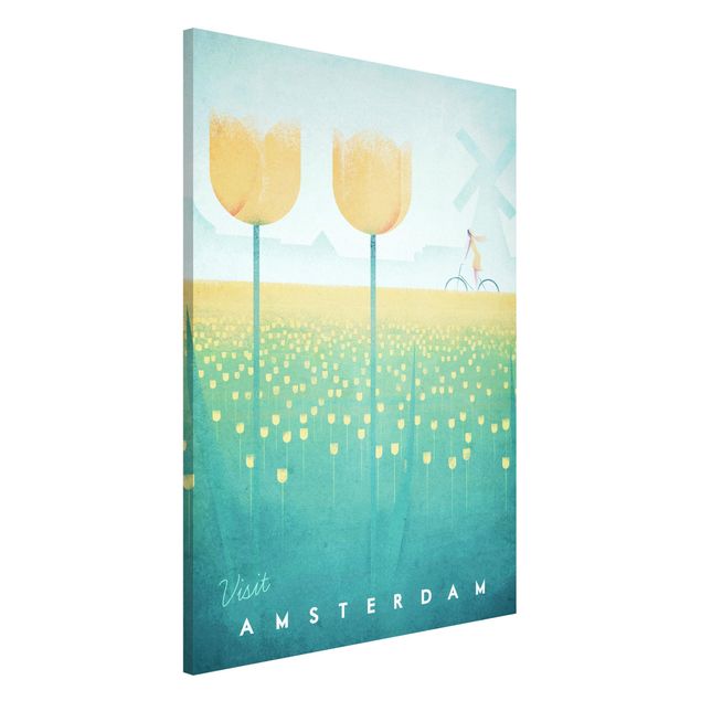Kök dekoration Travel Poster - Amsterdam