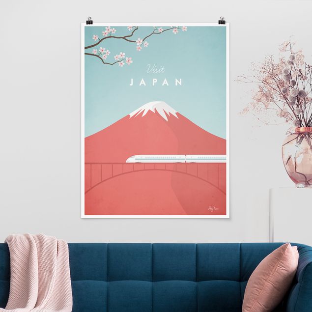 Kök dekoration Travel Poster - Japan