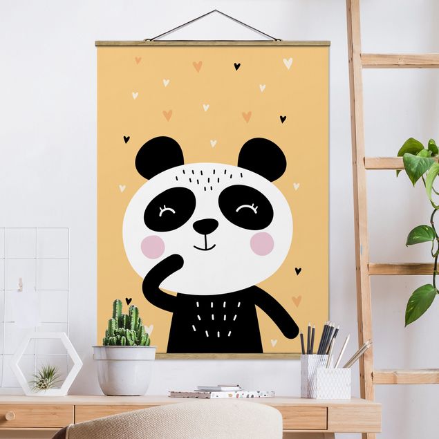 Inredning av barnrum The Happiest Panda