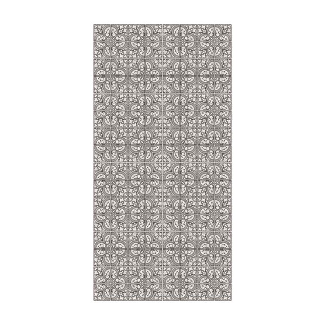 modern matta Tile Pattern Faro Grey