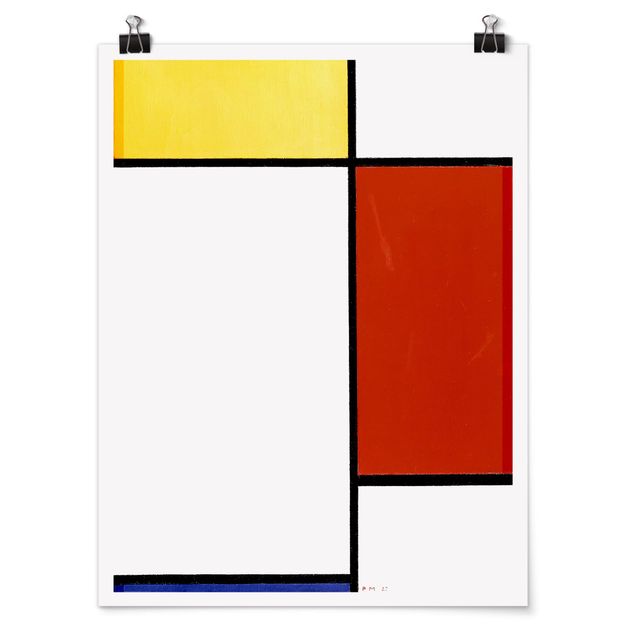 Konststilar Piet Mondrian - Composition I