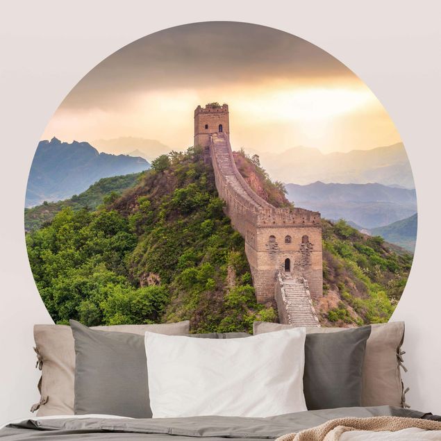 Fototapeter bergen The Infinite Wall Of China