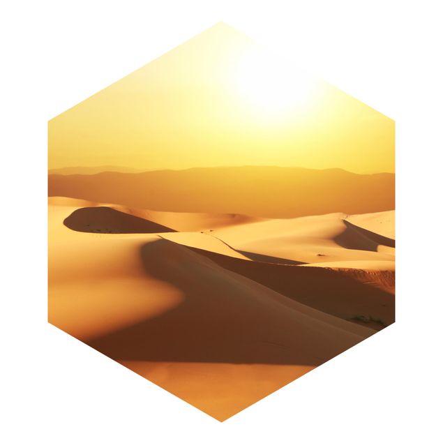 Hexagonala tapeter The Desert Of Saudi Arabia