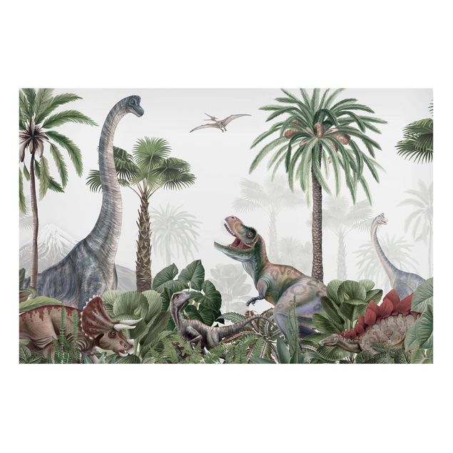 Tavlor träd Dinosaur giants in the jungle