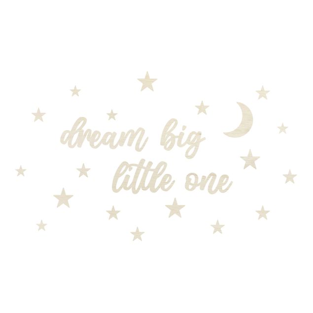 Tavlor Dream big little one - Moon & Stars
