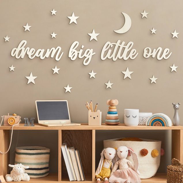 Tavlor familj Dream big little one - Moon & Stars