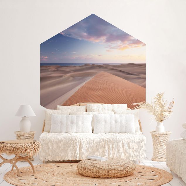 Fototapeter sky View Of Dunes