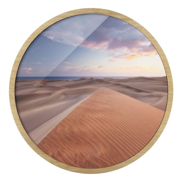 Tavlor med ram stränder View Of Dunes