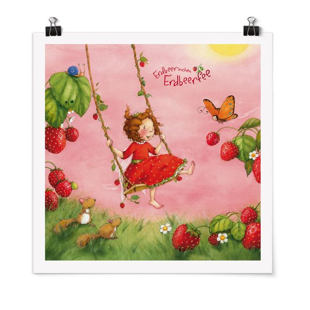 Tavlor rosa Little Strawberry Strawberry Fairy - Tree Swing