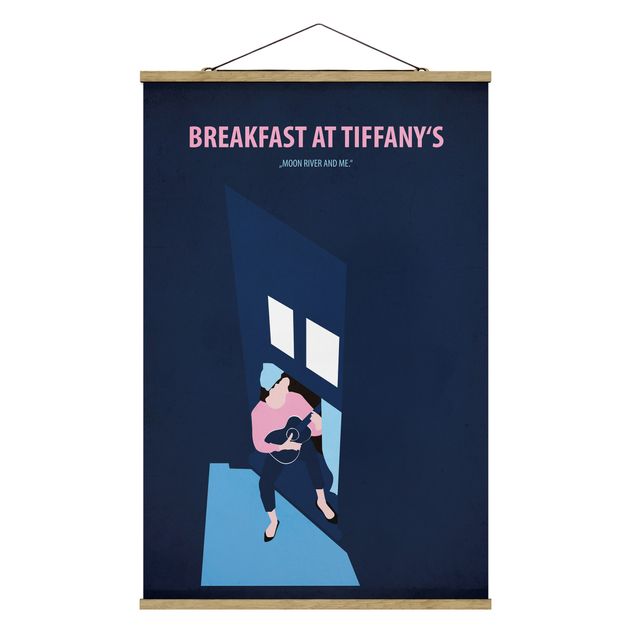 Tavlor modernt Film Posters Breakfast At Tiffany's