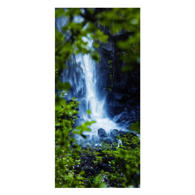 Tavlor landskap View Of Waterfall