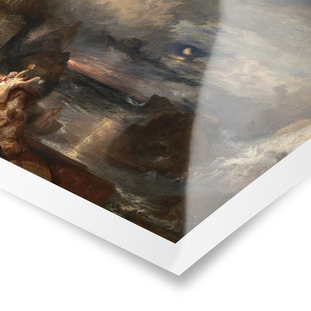 Posters abstrakt William Turner - The Parting of Hero and Leander - from the Greek of Musaeus