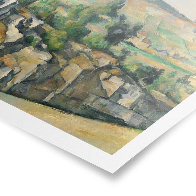 Konststilar Paul Cézanne - Hillside In Provence