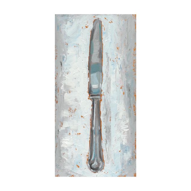 grå matta Impressionistic Cutlery - Knife