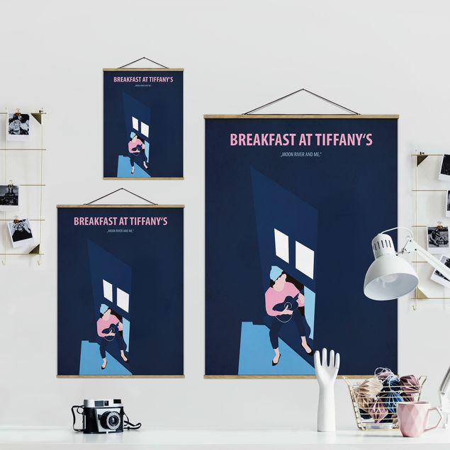 Tavlor Fräulein Fisher Film Posters Breakfast At Tiffany's