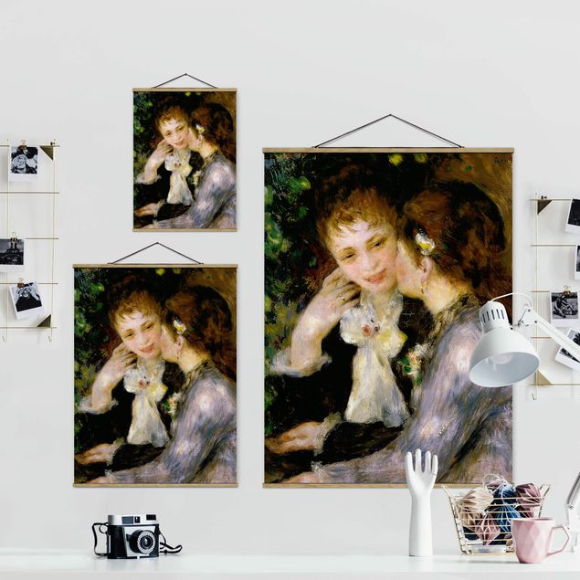 Tavlor porträtt Auguste Renoir - Confidences