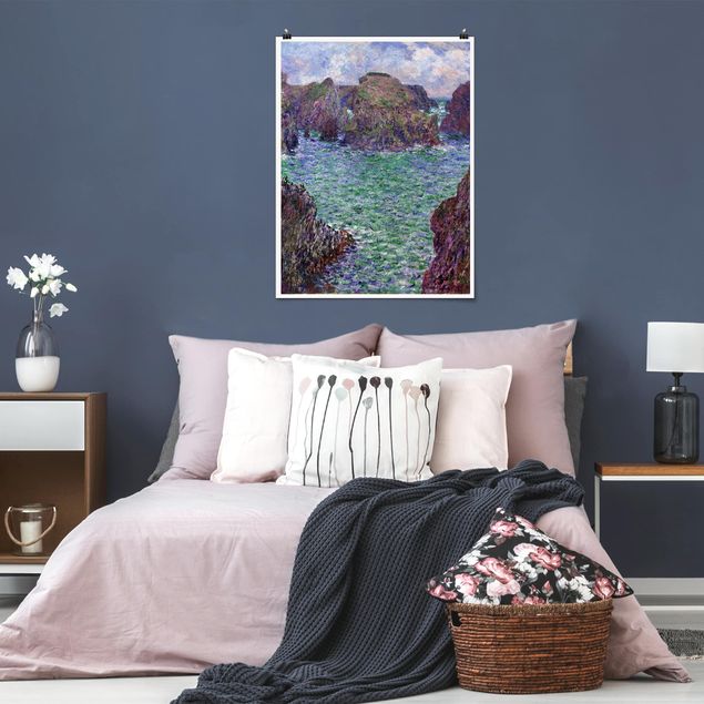 Konststilar Impressionism Claude Monet - Port-Goulphar, Belle-Île