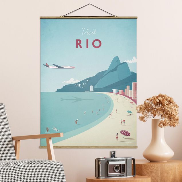 Kök dekoration Travel Poster - Rio De Janeiro