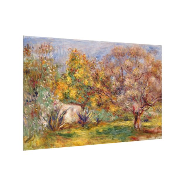 Konstutskrifter Auguste Renoir - Garden With Olive Trees