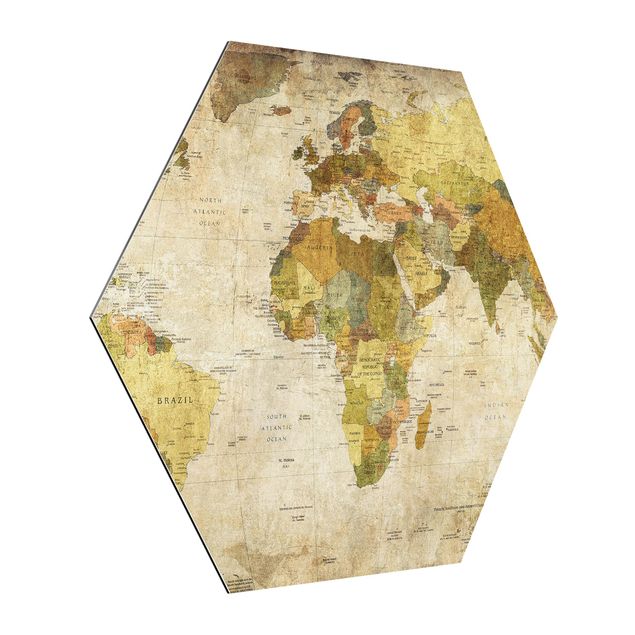 Tavlor retro World map