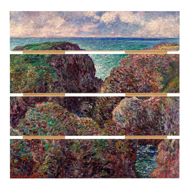 Konststilar Claude Monet - Group of Rocks at Port-Goulphar