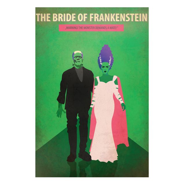Tavlor konstutskrifter Film Poster The Bride Of Frankenstein