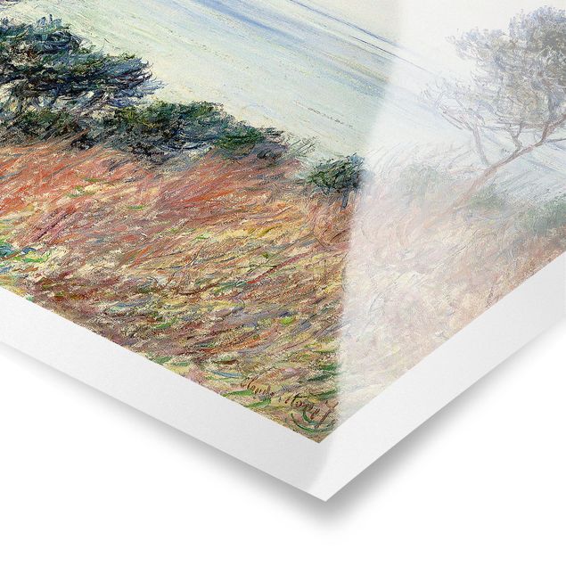 Tavlor stränder Claude Monet - The Coast Of Varengeville