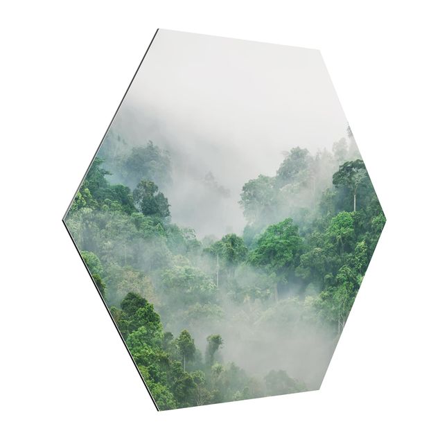 Tavlor djungel Jungle In The Fog
