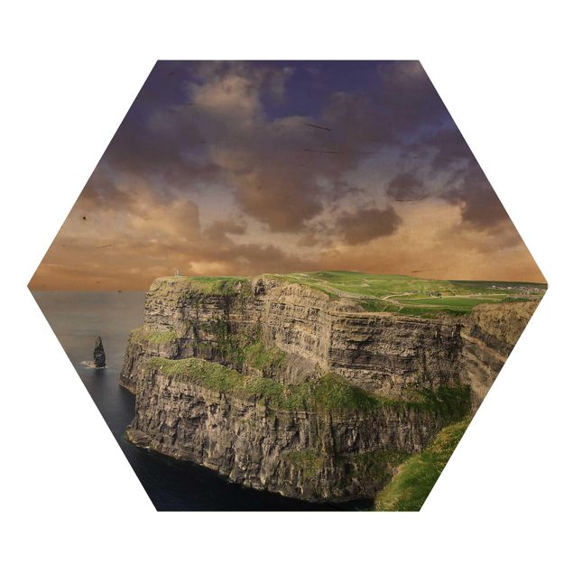 Hexagonala tavlor Cliffs Of Moher