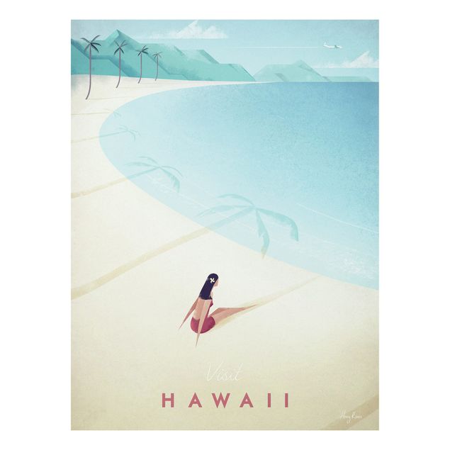 Tavlor bergen Travel Poster - Hawaii