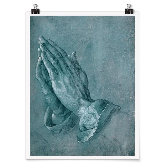 Posters konstutskrifter Albrecht Dürer - Study Of Praying Hands