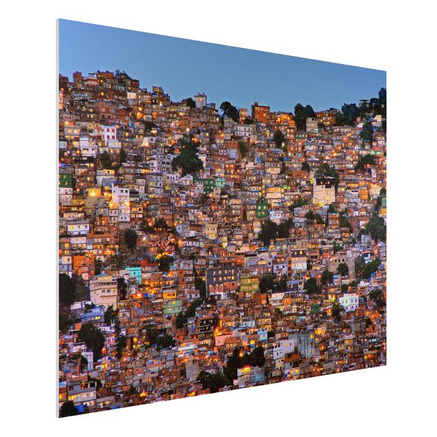 Kök dekoration Rio De Janeiro Favela Sunset