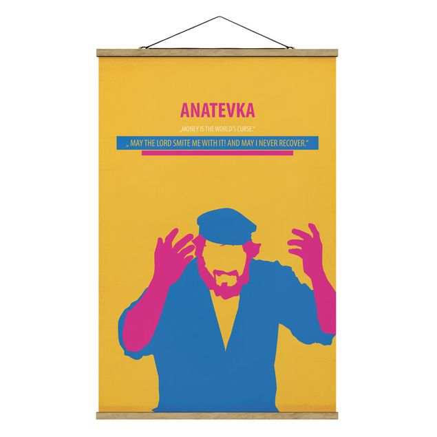Tavlor modernt Film Poster Anatevka