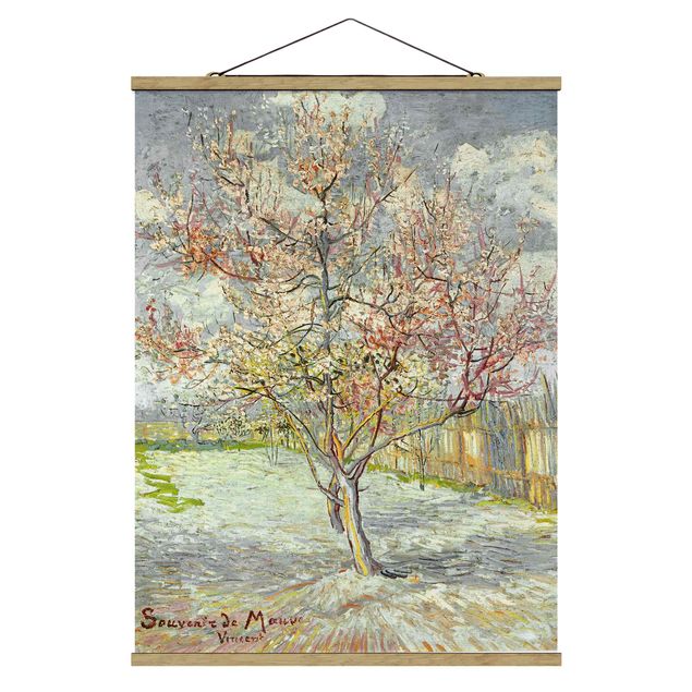 Konststilar Post Impressionism Vincent van Gogh - Flowering Peach Trees