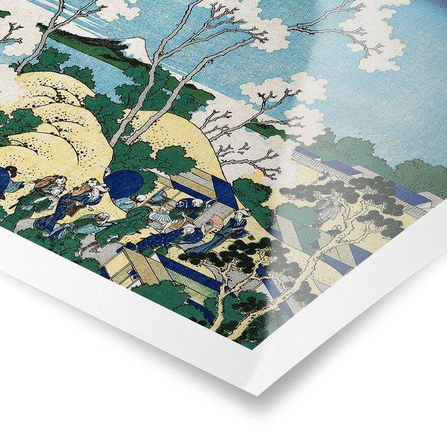 Posters landskap Katsushika Hokusai - The Fuji Of Gotenyama