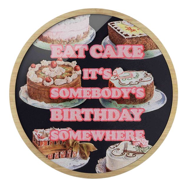 Tavlor runt Eat Cake It's Birthday